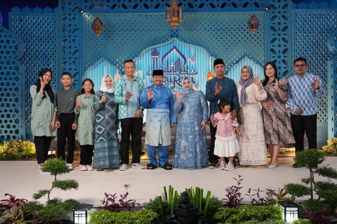 
					Bupati Bengkalis Kasmarni Gelar Open House di Desa Muara Basung