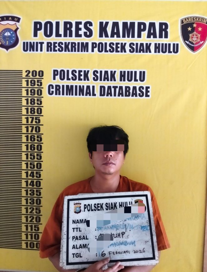 
					Maling Motor Warga Teratak Buluh, Pelaku di Ringkus Polsek Siak Hulu