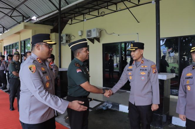 
					Danrem 031/WB Perkuat Sinergi TNI-Polri di Polres Kampar